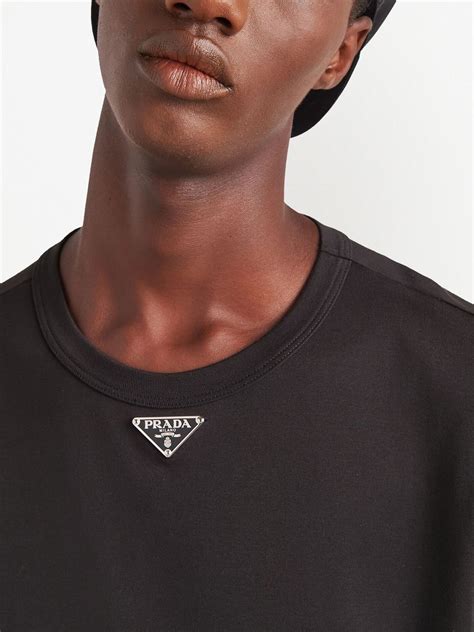 prada multilogo t shirt|prada polo shirts for men.